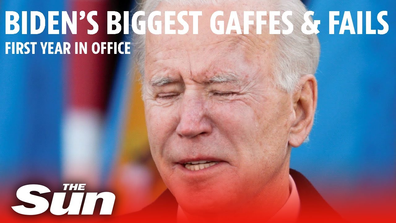 Biden’s biggest gaffes and failures after one year in office