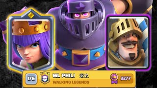 TOP200 LADDER🌏 WITH BEST MEGAKNIGHT WB DECK🤩 -Clash Royale-