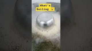 What's boiling any Guess | 🍗 leg piece boiling for kurkure fry😜 #kurkure  #chicken #boiled #tawa