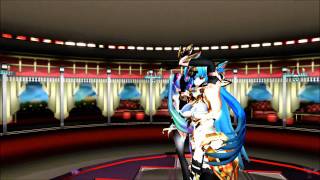 MMD Tda式Appendミク\u0026KOS-MOS_ver.4 magnet