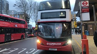 Full iBus Visual | Arriva London North Route SL1 - North Finchley to Walthamstow - (HA002, LK65 BYY)