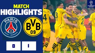 PSG vs Borussia Dortmund (0-1) Highlights | Champions League 2024 | PSG - Dortmund | Hummels Goal