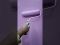 how to apply purple colour in wall//purple colour #paint #painting #wallpainting #wall #purple