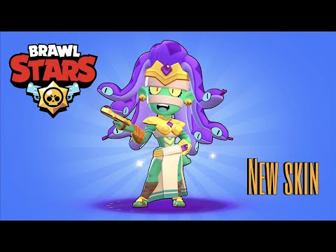 Brawl Stars – Nueva piel Medusa EMZ – Juego móvil satisfactorio