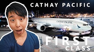 WOW! Cathay Pacific First Class | Hong Kong to Vancouver