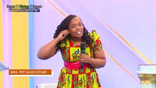 The acts of the flesh; The result are obvious...MRS. PST LEAH GITAHI