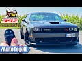 DODGE Challenger 392 R/T SCAT PACK | REVIEW on AUTOBAHN [NO SPEED LIMIT] by AutoTopNL