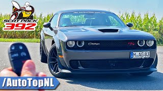 DODGE Challenger 392 R/T SCAT PACK | REVIEW on AUTOBAHN [NO SPEED LIMIT] by AutoTopNL