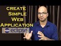 How to create a Simple Web Application in Eclipse with Tomcat