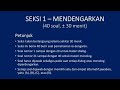 try out ukbi seksi 1 mendengarkan