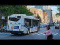 ⁴ᴷ⁶⁰ mta nycb the 2nd day of the brand new m125 bus ft the m104