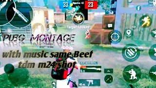 🔥SAME BEEF SONG [BEAT SYNC] || PUBG MOBILE MONTAGE || 4 FINGER CLAW || PHENOMENAL 2.0 ||