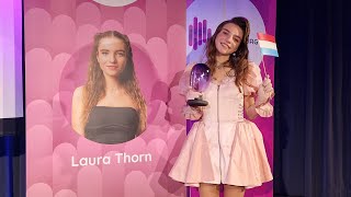 Laura Thorn winner's press conference (\