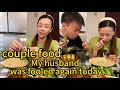 couple food Cutest Husband and Wife Doing Funny Moments