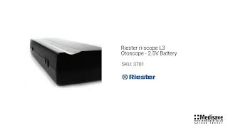 Riester ri scope L3 Otoscope 2 5V Battery 3701