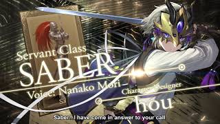Fate/Grand Order: Cosmos in the Lostbelt - Servant Class: Saber