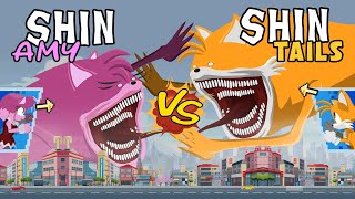 Shin Amy vs Shin Tails | Shin Sonic Animation