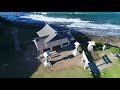 空撮　福岡県　世界遺産「宗像関連遺産群」aerial shoot above world heritage of munakata region in fukuoka japan