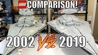 LEGO Star Wars UCS IMPERIAL STAR DESTROYER Comparison! (10030 vs 75252 | 2002 vs 2019)