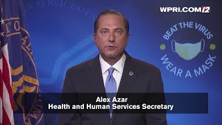 VIDEO NOW: Azar on COVID-19 vaccine