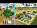 I SPENT 157 DAYS Becoming a 💵 MILLIONAIRE in FS22 (TEXAS SUPERCUT) | Farming Simulator 22