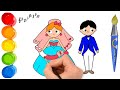 Draw a Bride and Groom: Wedding Art for Kids 👰🤵💍❤️