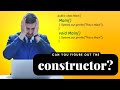 How to call a constructor & chaining constructor and copy constructor in java?