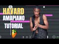 How to Make Havard Amapiano Like Royal MusiQ From Scratch| FL STUDIO MOBILE 