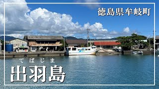 【徳島 観光】伝統的な漁村集落が残る『出羽島（てばじま）』散策