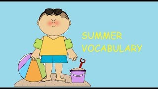 Summer Vocabulary ESL