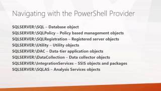 Managing SQL Server with PowerShell: Part 1 – The Tools
