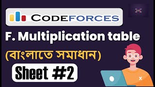 F. Multiplication table || C || Bangla || Assiut University Training - Newcomers || CP