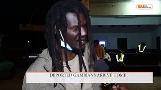 DEPORTED GAMBIANS ARRIVE HOME