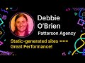 Static generated sites === great performance. What are you waiting for?