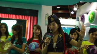 2013台北電腦應用展中華網龍女模特台網TNTV中網CTTV華網TVTV026