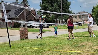 Serving it Up with the Volleyball Net Set by Patiassy