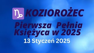 #KOZIOROŻEC#CZYTANIE PIERWSZA PEŁNIA W 2025