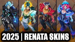 ALL RENATA GLASC SKINS SPOTLIGHT 2025 | League of Legends