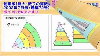 動画版【算太・数子の算数教室】［２００２年７月号・通算７２号］（前半）【う山ＴＶ（スタディ）】