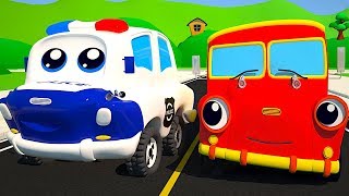 The Wheels on the Police Car | The Wheels on the Bus | The Wheels on the Truck from SmartBabySongs
