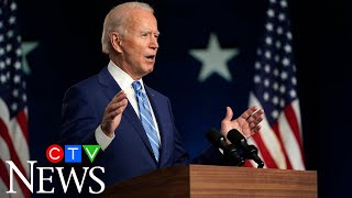 Biden speaks in Delaware: 'We believe we'll be the winners'
