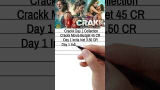 Crackk Box Office Collection Day 1 Vidyut Jammwal Film Crackk #shorts
