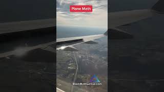 The math of flight. Learn hoe planes fly. #BlackMathGenius #MathFun #math #flying #aerodynamics