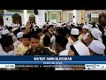 Santri Antusias Bertemu Ma'ruf Amin Di Ponpes Amanatul Ummah Mojokerto