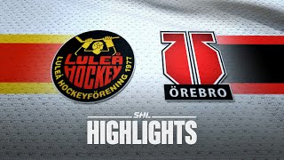 Luleå vs Örebro | 4 jan 2025 | Highlights