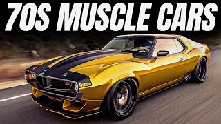 Top 10 Muscle Cars of the 70s | American Icons