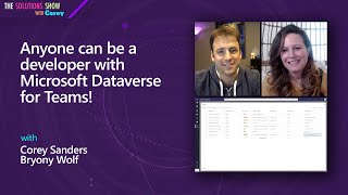 Anyone can be a developer with Microsoft Dataverse for Teams!