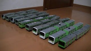 プラレール電車鉄道博物館2017山手線・埼京線・横浜線編Ｅ235系デビュー~Plrail railway museum yamate saikyo yokohama line~