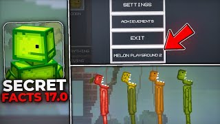 🤯 NEW FACTS about UPDATE 17.0! - Melon Playground