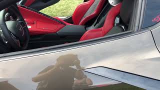 Very cool 2021 corvette at Carlisle corvette show.  Thechevyunderglass